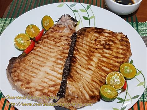 blue marlin steak recipe|Grilled Blue Marlin Steak, Inihaw na Malasugi .